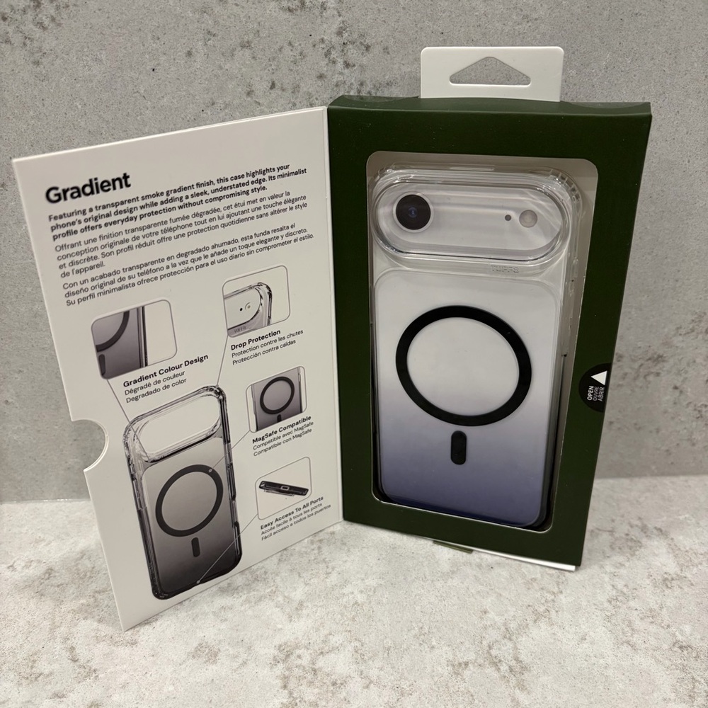 TUFF8 CLEAR GRADIENT CASE IPHONE AIR MAGSAFE